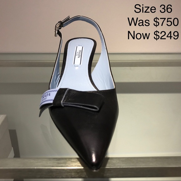 Prada Slingback Kitten Heel (Sold in Store) - Picture 3 of 4